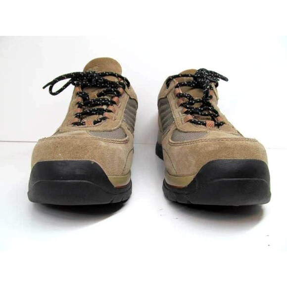 Timberland Pro Series ASTM Safety Toe Tan Nubuck Shoes Womens Size US 10 W - Picture 4 of 12